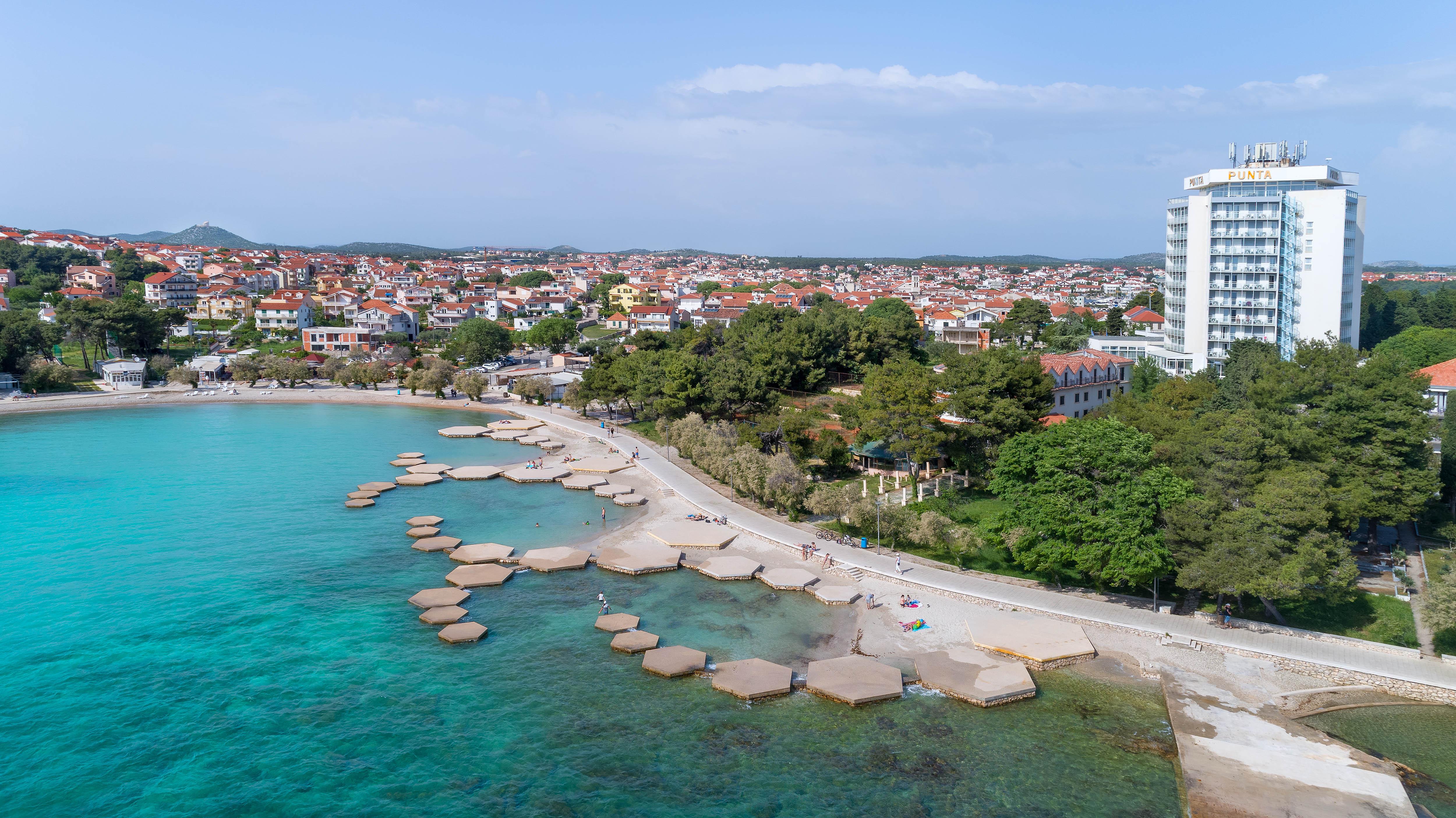 Hotel Punta Vodice Bagian luar foto